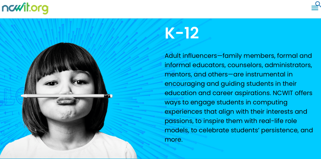 Grant Program Outreach for Middle School Girls